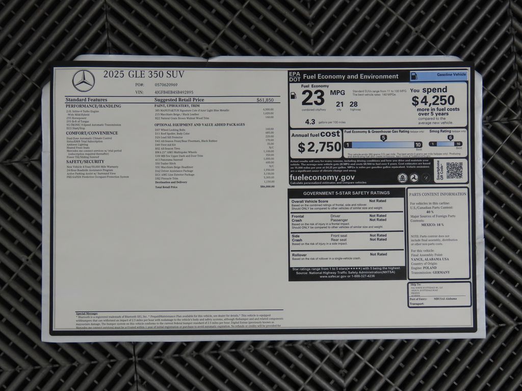 Thumbnail: 2025 Mercedes-Benz GLE - 9