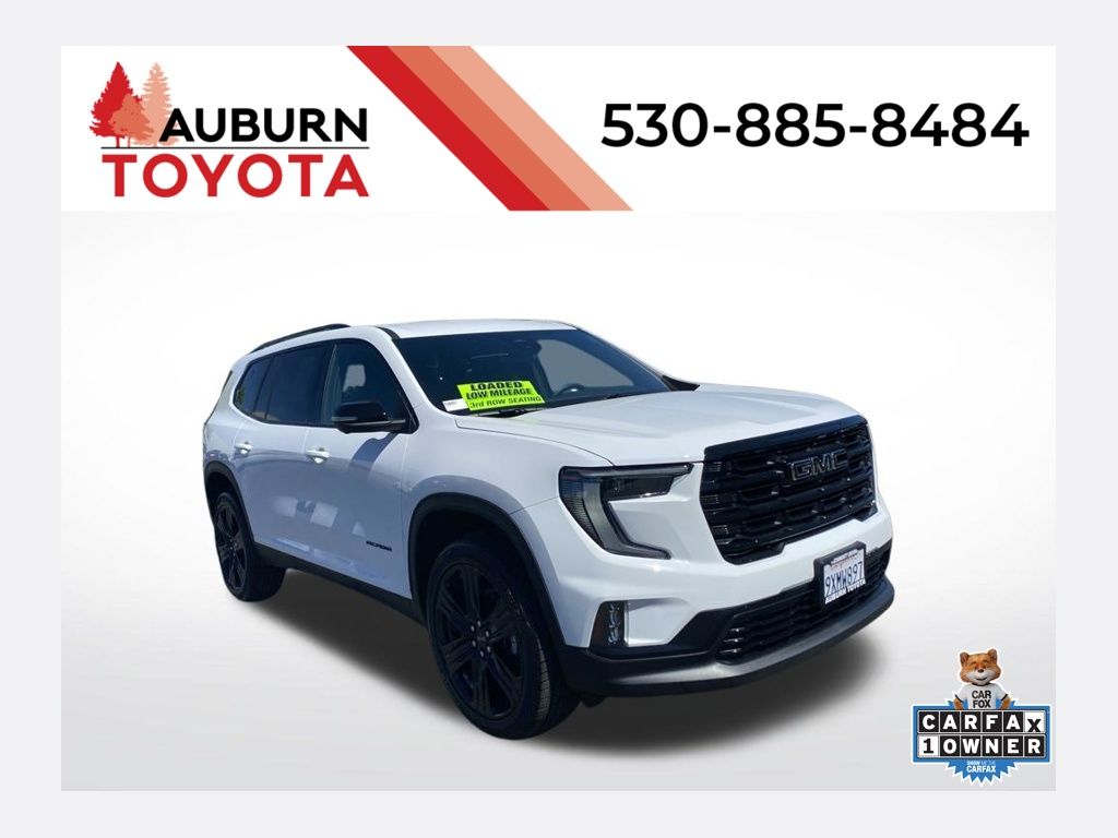 Summit White 2026 GMC Acadia Elevation AWD SUV / Crossover Four-Wheel Drive 8-Speed Automatic
