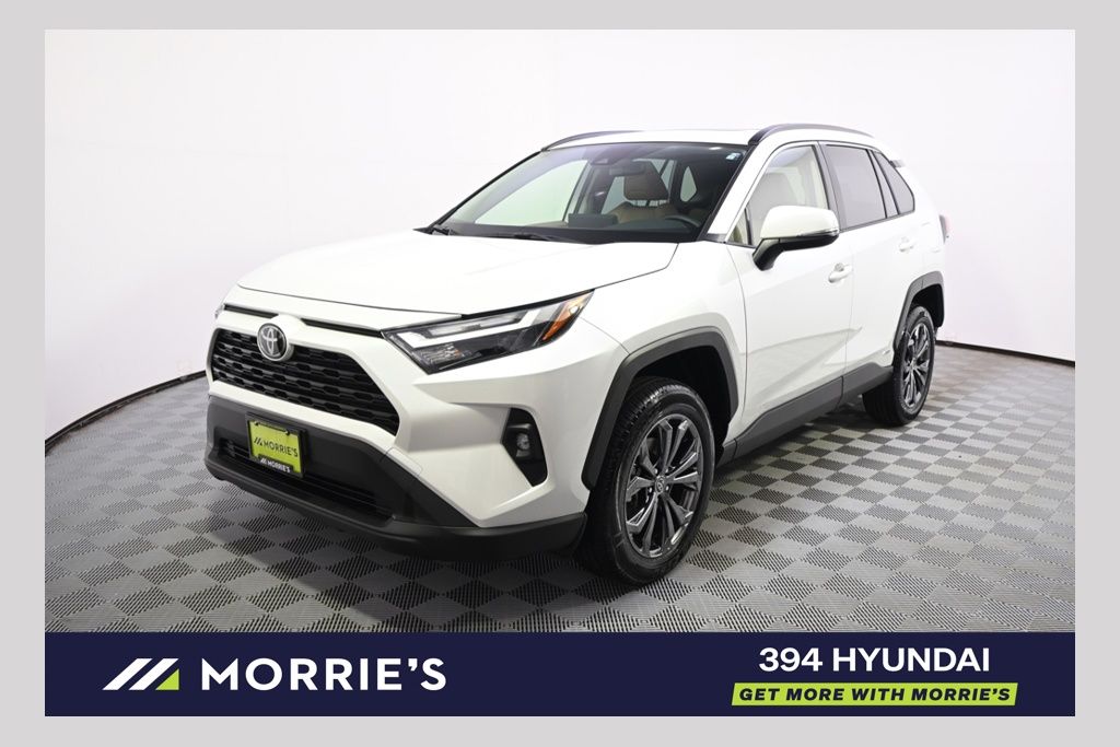 Pearl 2025 Toyota RAV4 Hybrid XLE Premium AWD SUV / Crossover All-Wheel Drive Continuously Variable Transmission