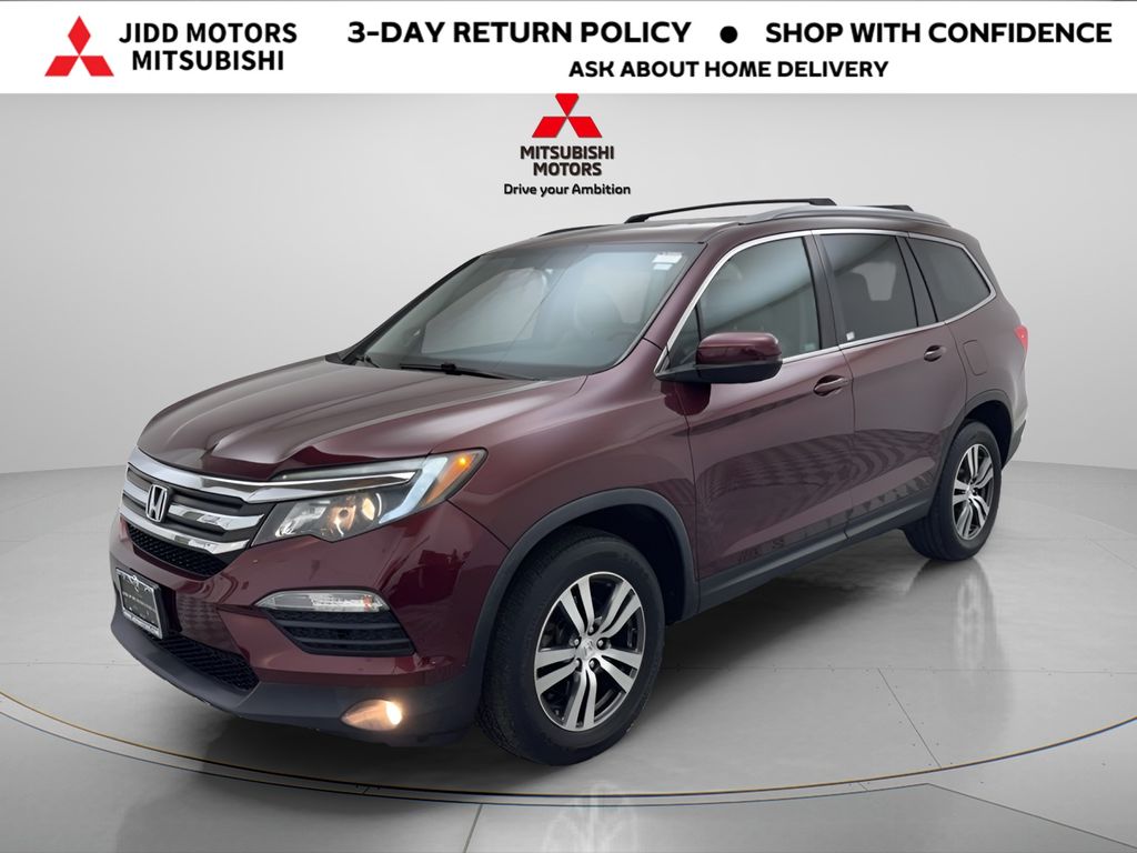 Red 2018 Honda Pilot EX-L AWD SUV / Crossover All-Wheel Drive 6-Speed Automatic