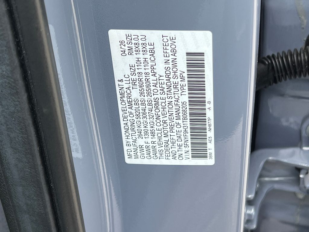 2026 Honda Passport AWD RTL