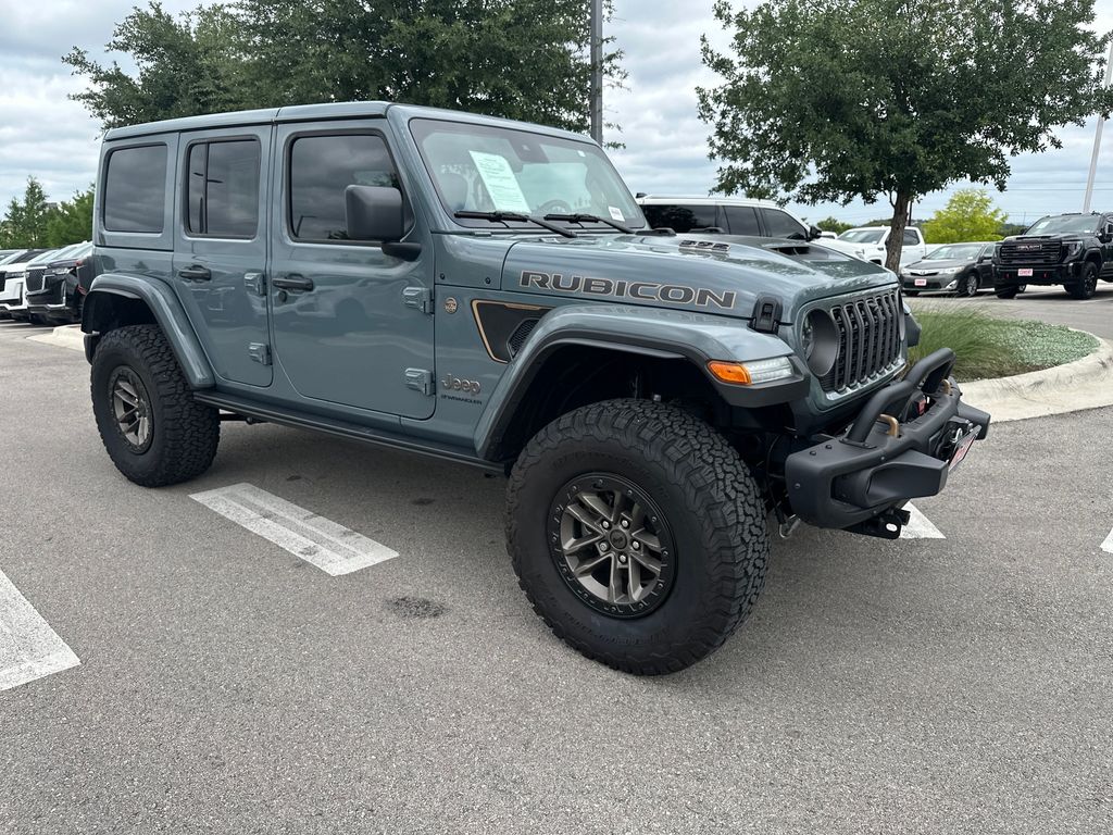 Anvil Clear Coat 2024 Jeep Wrangler Rubicon 392 4-Door 4WD SUV / Crossover Four-Wheel Drive 8-Speed Automatic