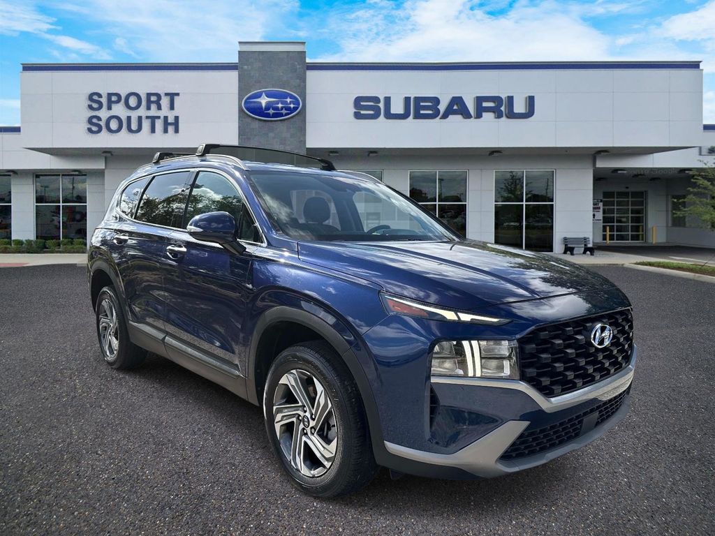 Blue (Stormy Sea) 2023 Hyundai Santa Fe SUV / Crossover All-Wheel Drive 8-Speed Automatic