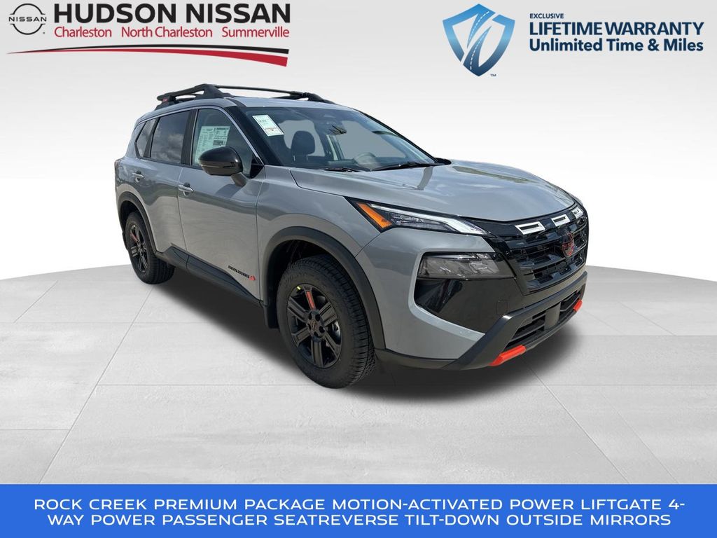 2025 Boulder Gray Pearl Nissan Rogue Rock Creek AWD SUV