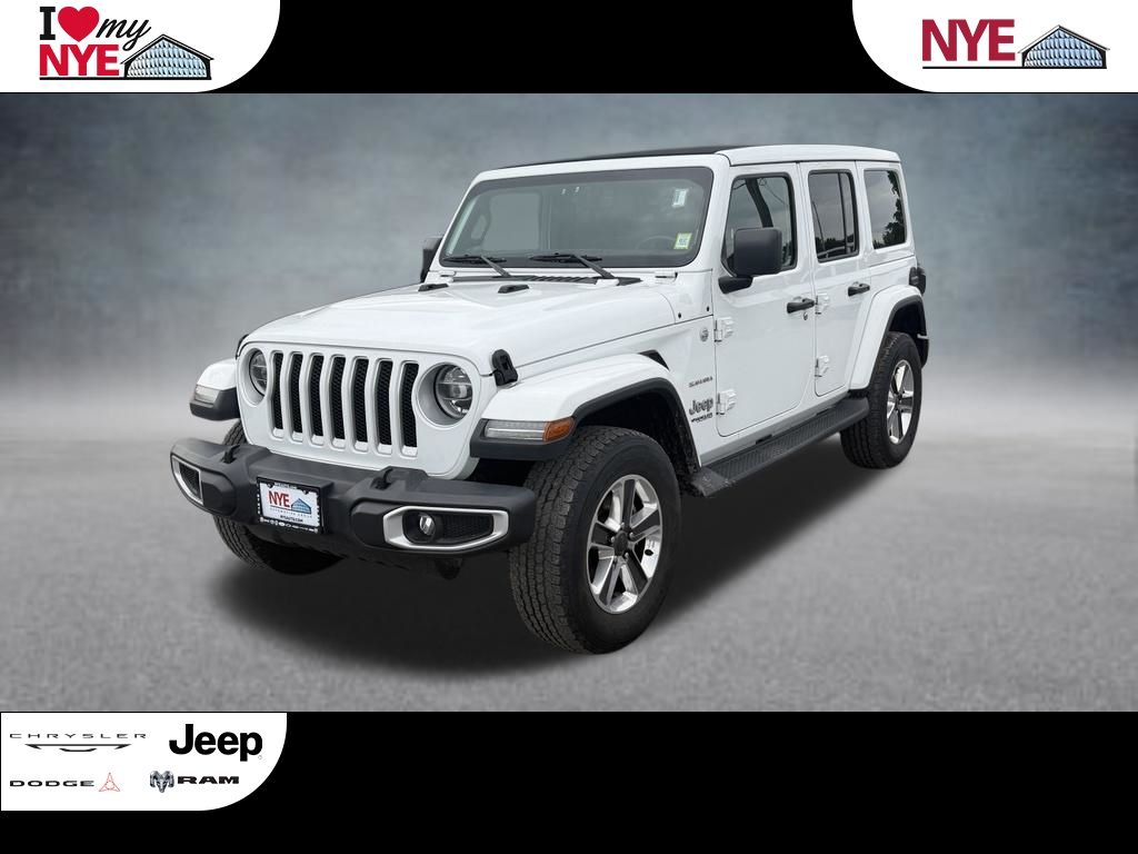 Bright White Clearcoat 2021 Jeep Wrangler SUV / Crossover Four-Wheel Drive 8-Speed Automatic