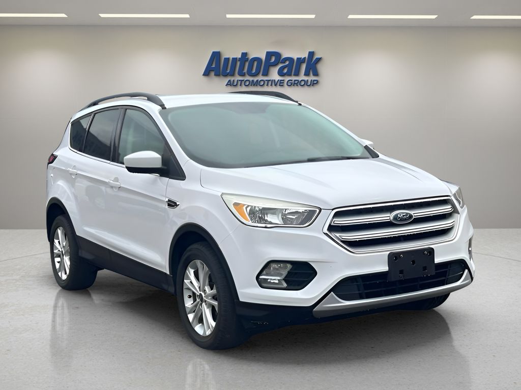 Oxford White 2018 Ford Escape SUV / Crossover All-Wheel Drive 6-Speed Automatic