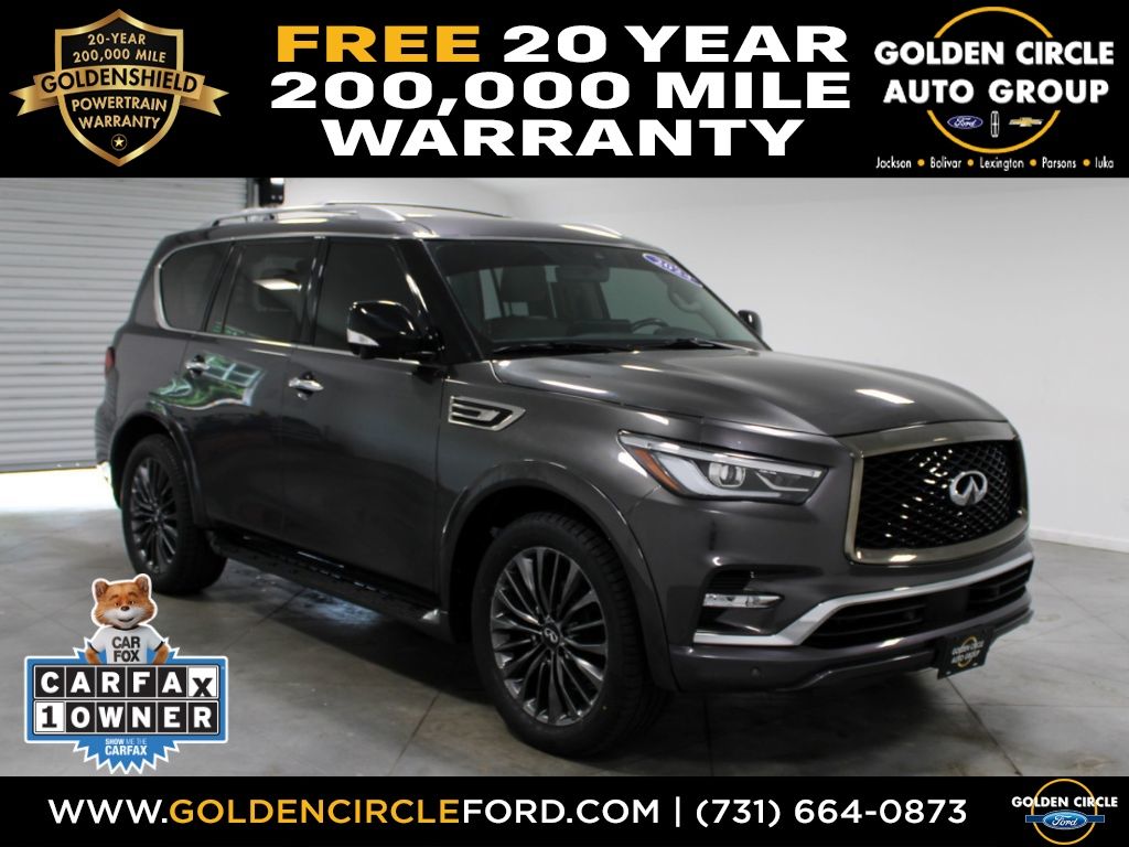 Anthracite Gray 2024 INFINITI QX80 SUV / Crossover All-Wheel Drive 7-Speed Automatic