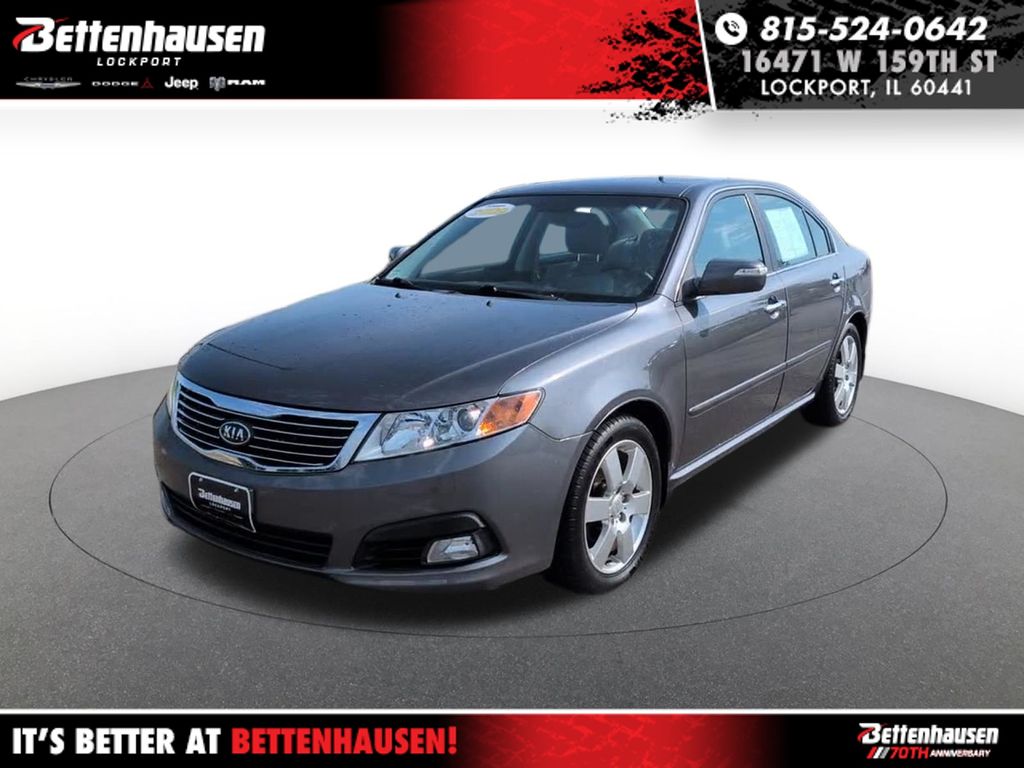 Midnight Gray 2009 Kia Optima Sedan Front-Wheel Drive 5-Speed Automatic Overdrive