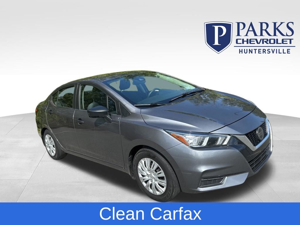 Gray (Gun Metallic) 2020 Nissan Versa S FWD Sedan Front-Wheel Drive Continuously Variable Transmission