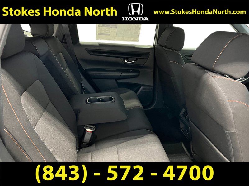 2025 Honda CR-V Hybrid Sport White at Stokes Honda North