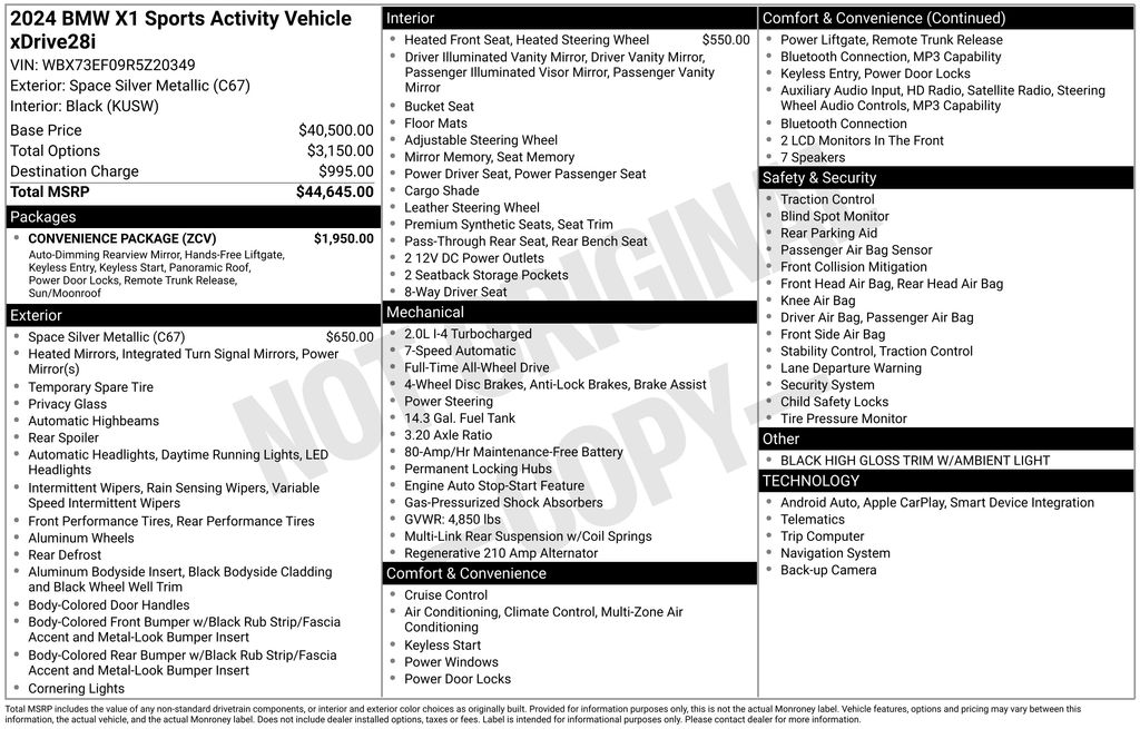 Certified Used 2024 Silver BMW xDrive28i image 5