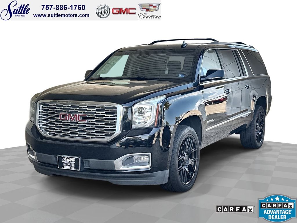 Onyx Black 2020 GMC Yukon XL SUV / Crossover Four-Wheel Drive
