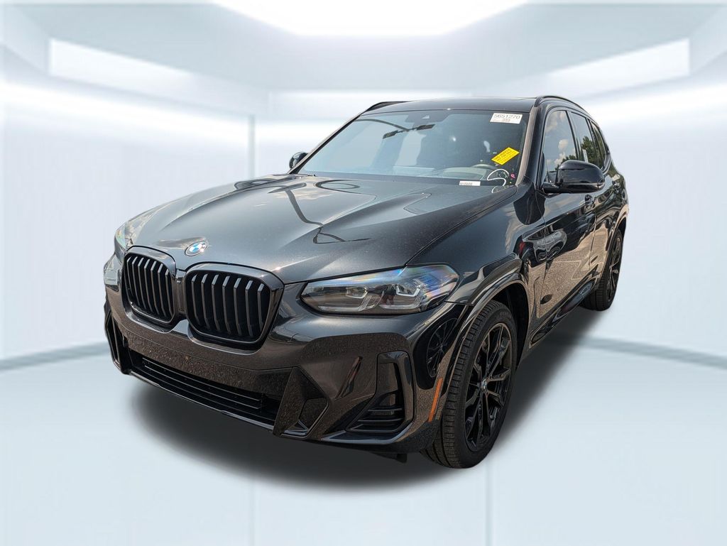 Black Sapphire Metallic 2024 BMW X3 SUV / Crossover Rear-Wheel Drive 8-Speed Automatic