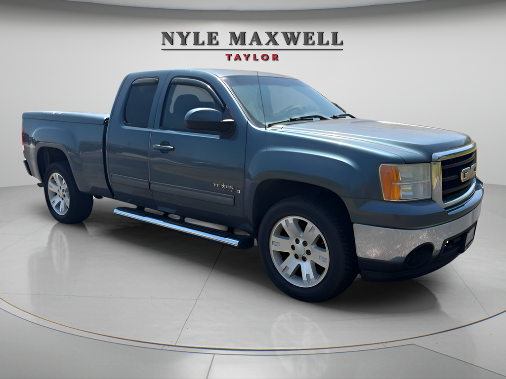 Blue 2008 GMC Sierra 1500 Pickup Truck 4X2 4-Speed Automatic Overdrive