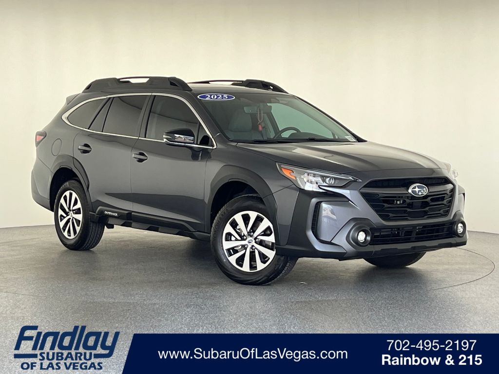 Magnetite Gray Metallic 2025 Subaru Outback Premium AWD SUV / Crossover All-Wheel Drive Continuously Variable Transmission