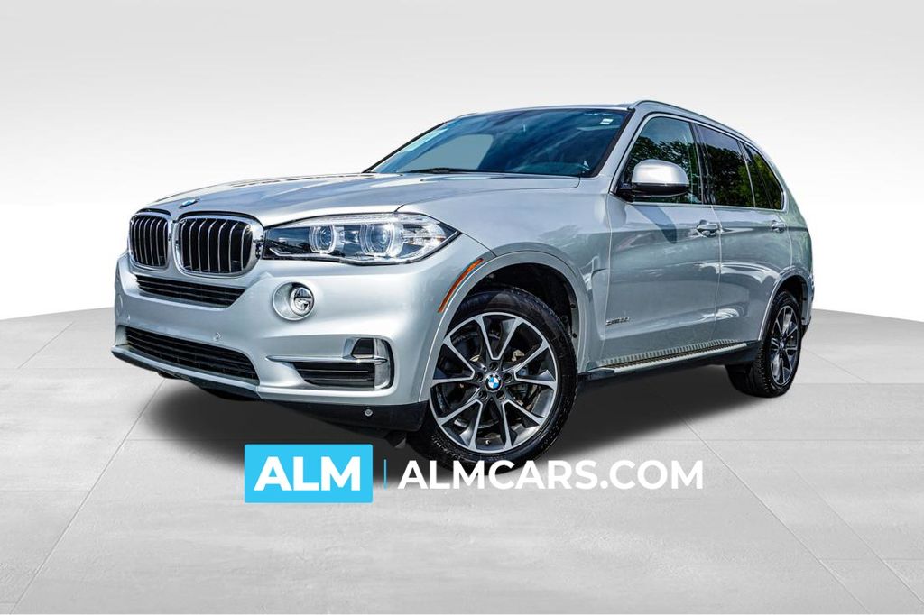 Glacier Silver Metallic 2017 BMW X5 SUV / Crossover Rear-Wheel Drive 8-Speed Automatic