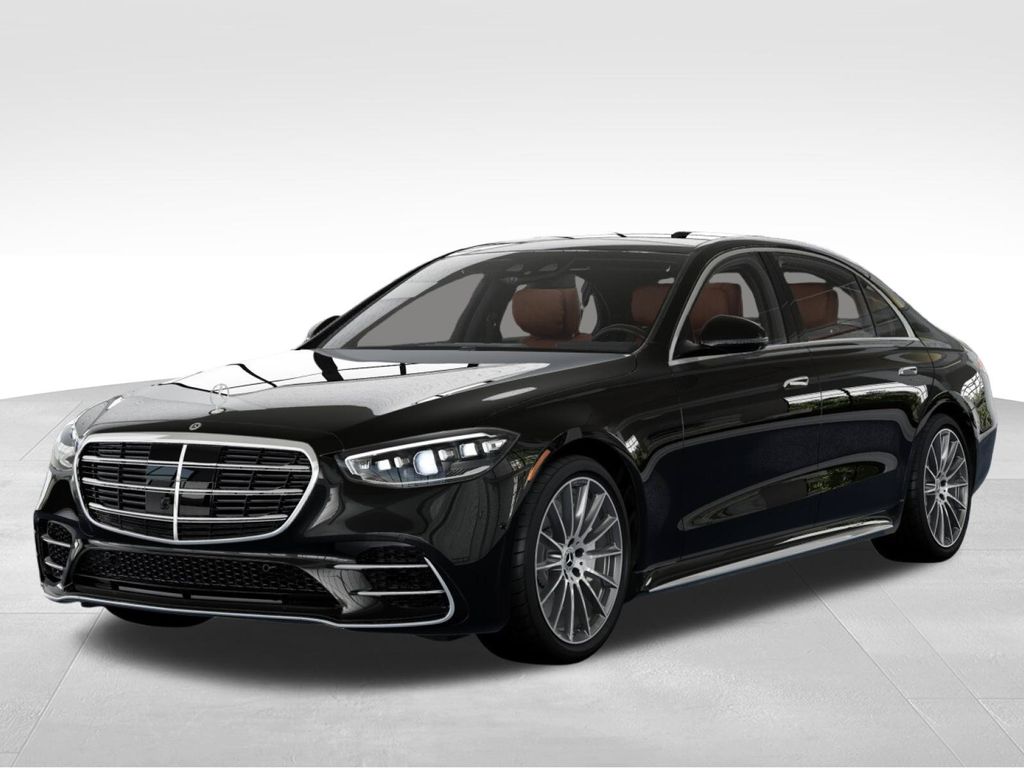 Black 2026 Mercedes-Benz S-Class Sedan All-Wheel Drive 9-Speed Automatic