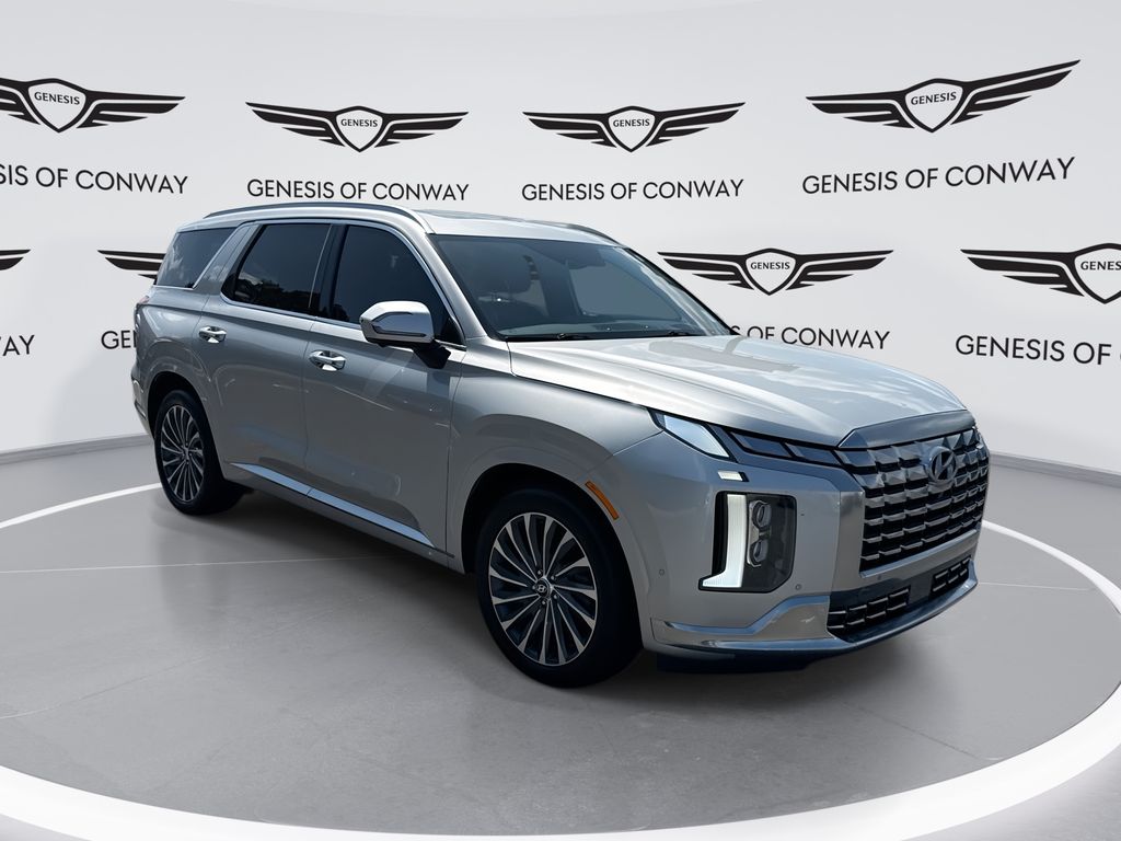 Silver 2024 Hyundai Palisade SUV / Crossover Front-Wheel Drive 8-Speed Automatic