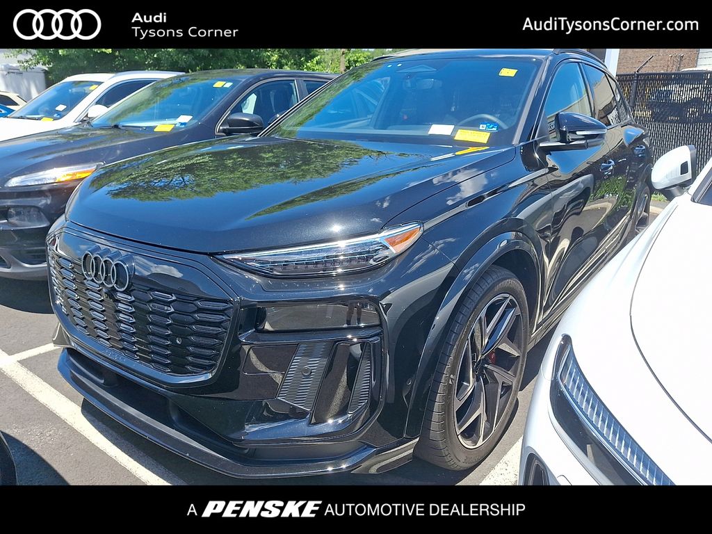 Mythos Black Metallic 2025 Audi SQ6 e-tron quattro Premium Plus SUV / Crossover All-Wheel Drive Automatic