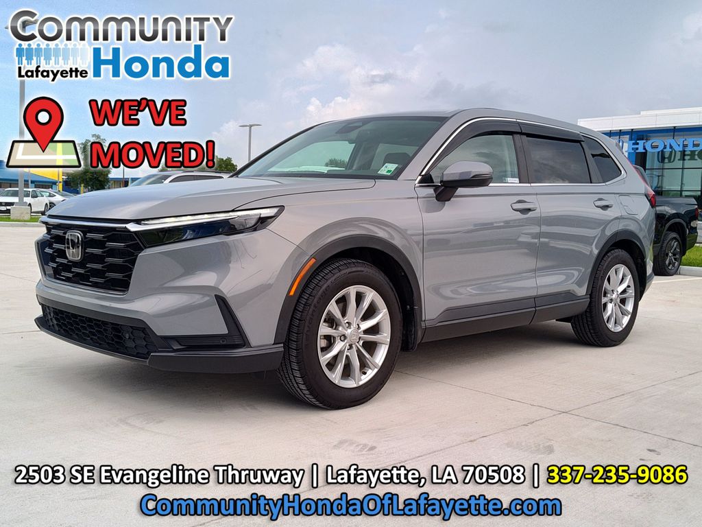 sparkle silver metallic 2024 Honda CR-V SUV / Crossover Front-Wheel Drive Continuously Variable Transmission