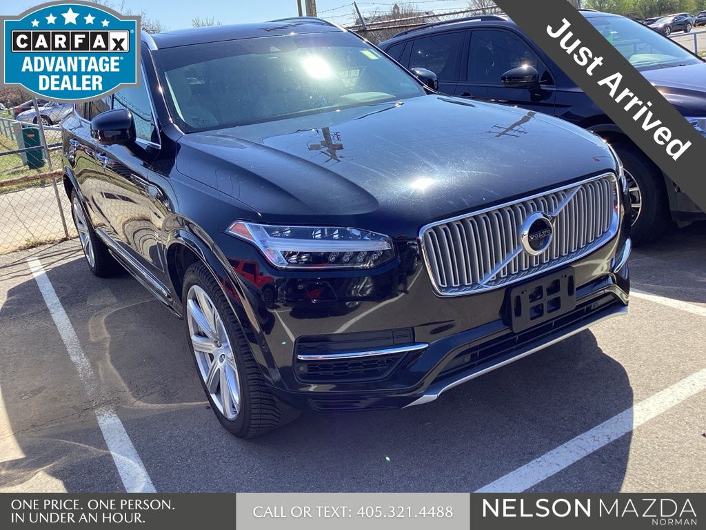 Onyx Black Metallic 2018 Volvo XC90 T8 Inscription eAWD SUV / Crossover Automatic