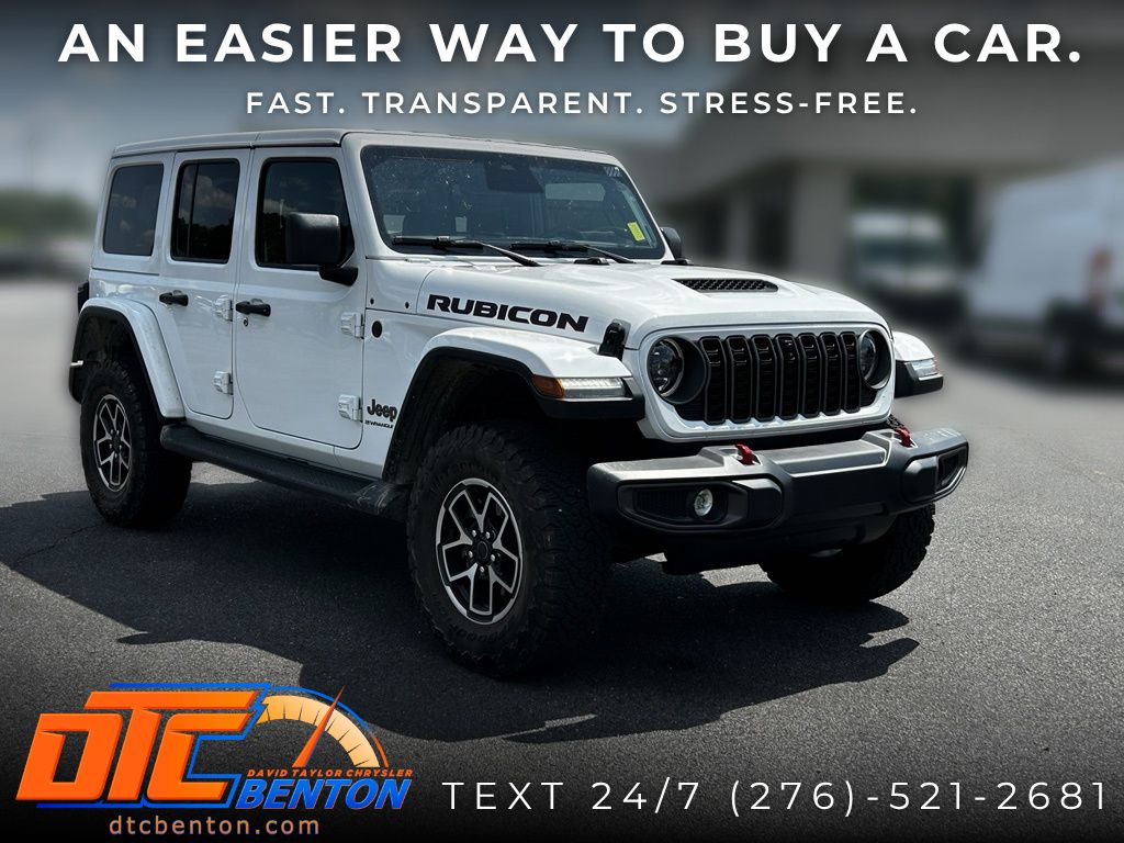 Bright White Clearcoat 2026 Jeep Wrangler SUV / Crossover Four-Wheel Drive 8-Speed Automatic