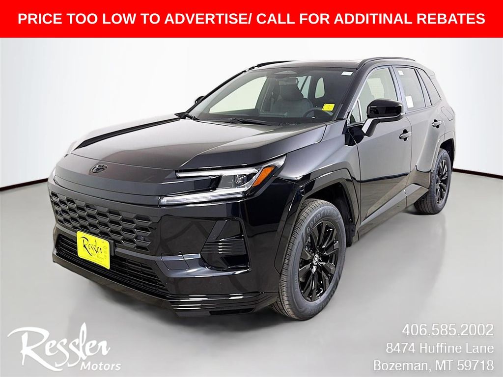 Midnight Black 2026 Toyota RAV4 SUV / Crossover Front-Wheel Drive Continuously Variable Transmission