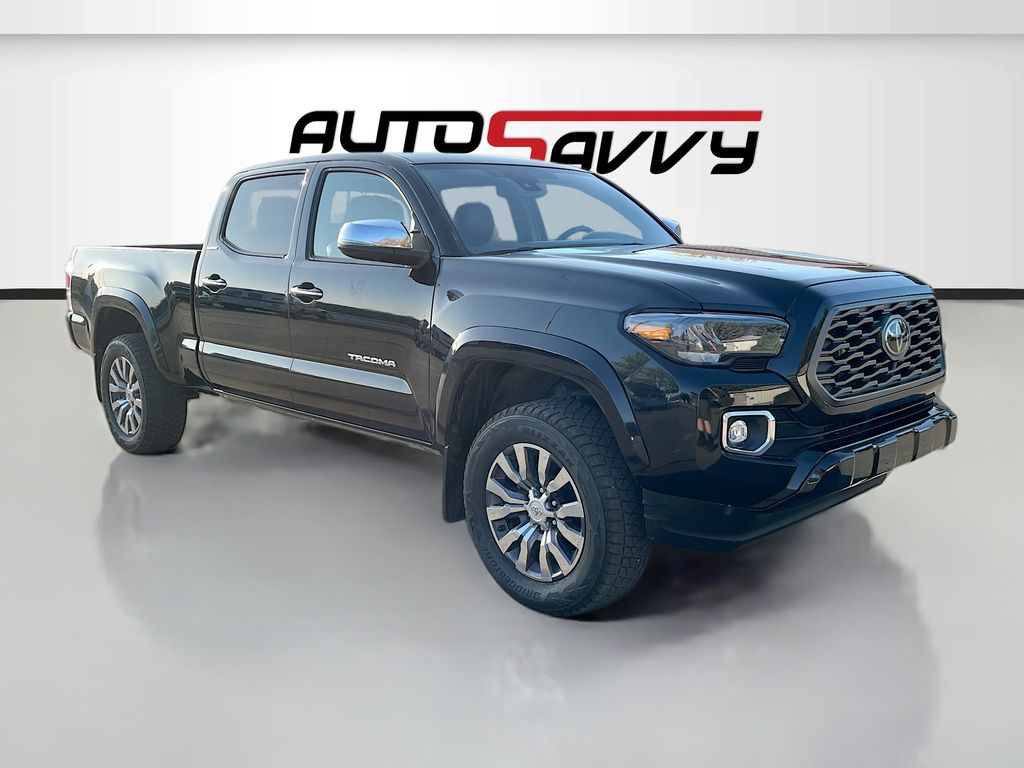 Midnight Black Metallic 2021 Toyota Tacoma Pickup Truck Four-Wheel Drive 6-Speed Automatic