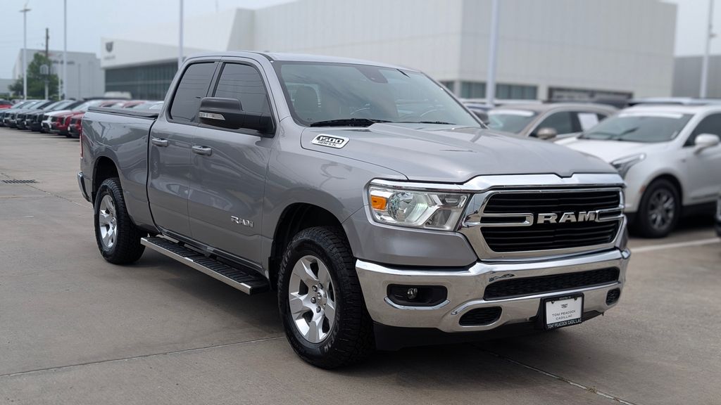 2021 Ram 1500 Big Horn/Lone Star Silver at DeMontrond Ford