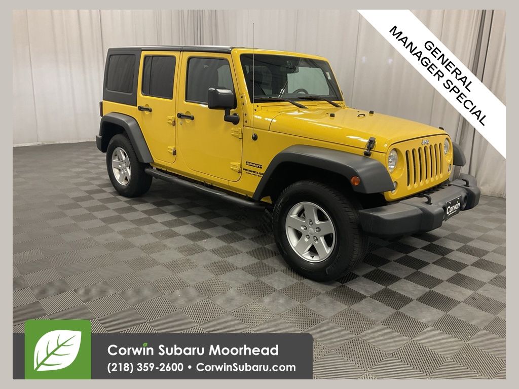 2015 Jeep Wrangler Unlimited Sport 4WD
