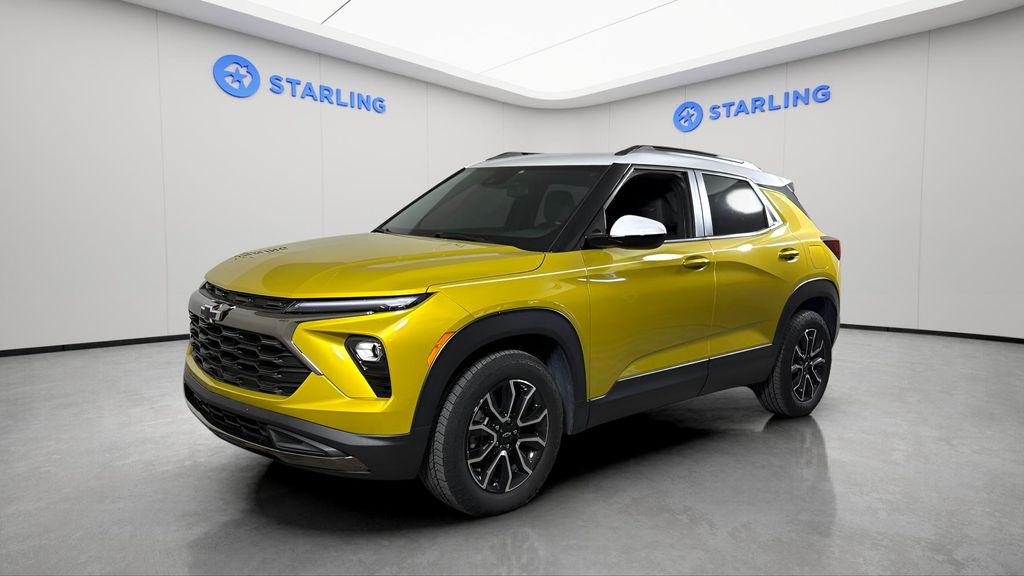 Nitro Yellow Metallic 2024 Chevrolet Trailblazer ACTIV FWD SUV / Crossover Front-Wheel Drive Continuously Variable Transmission