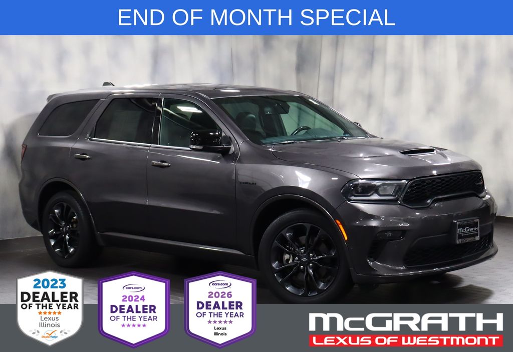 Granite Metallic Clearcoat 2021 Dodge Durango SUV / Crossover All-Wheel Drive 8-Speed Automatic