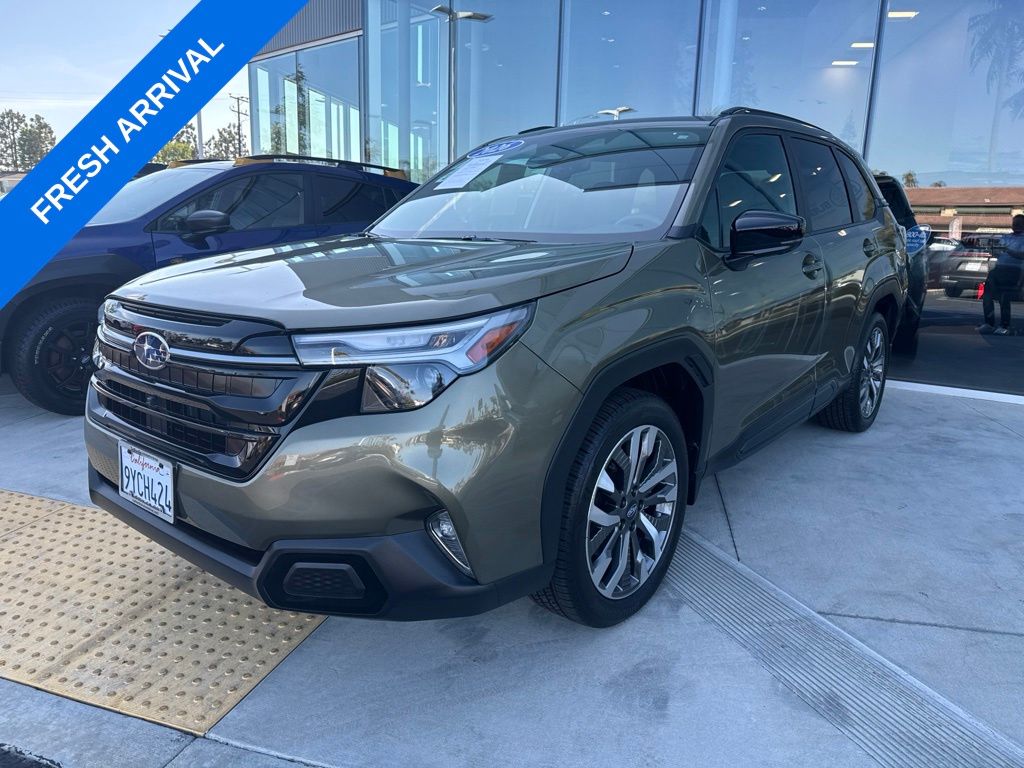 Green Metallic 2026 Subaru Forester SUV / Crossover All-Wheel Drive Continuously Variable Transmission