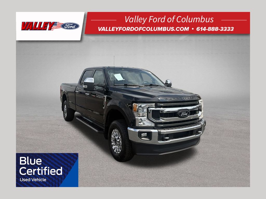 Black Metallic 2022 Ford F-350 Super Duty Pickup Truck Four-Wheel Drive Automatic