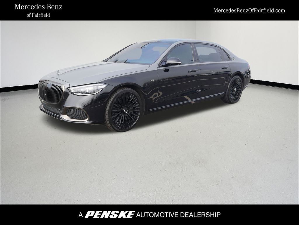 Obsidian Black 2023 Mercedes-Benz S-Class Maybach S 680 4MATIC AWD Sedan All-Wheel Drive 9-Speed Automatic