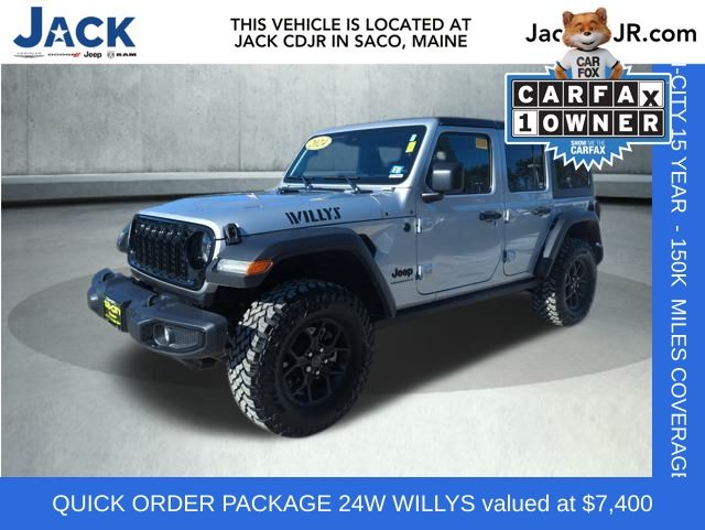 2024 Jeep Wrangler Willys 4-Door 4WD