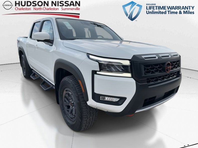 2025 Glacier White Nissan Frontier PRO-4X Truck