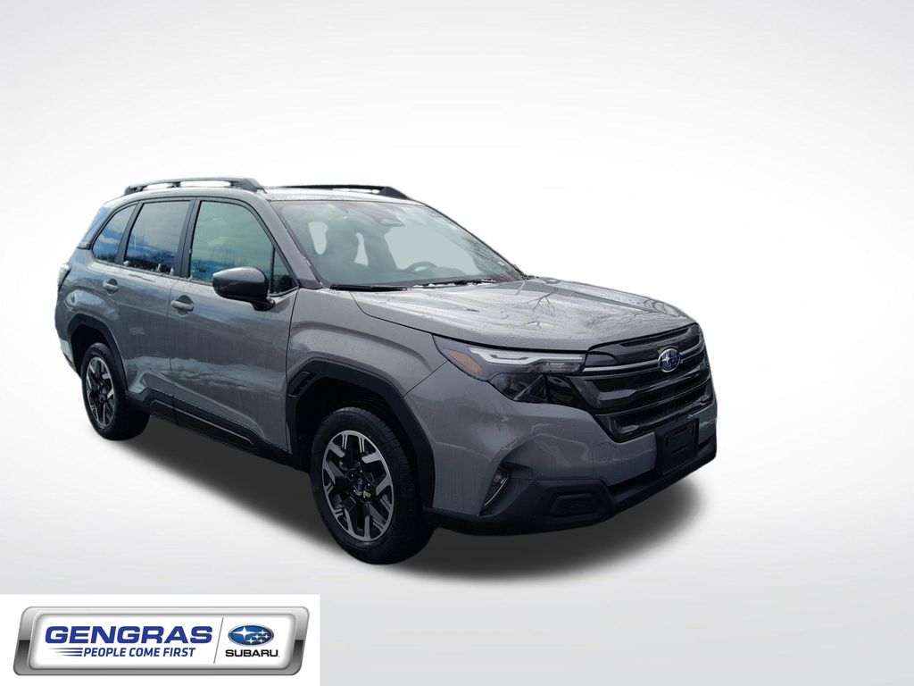 River Rock Pearl 2026 Subaru Forester Crossover AWD SUV / Crossover All-Wheel Drive Continuously Variable Transmission