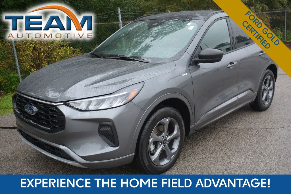 Carbonized Gray Metallic 2024 Ford Escape SUV / Crossover All-Wheel Drive 8-Speed Automatic