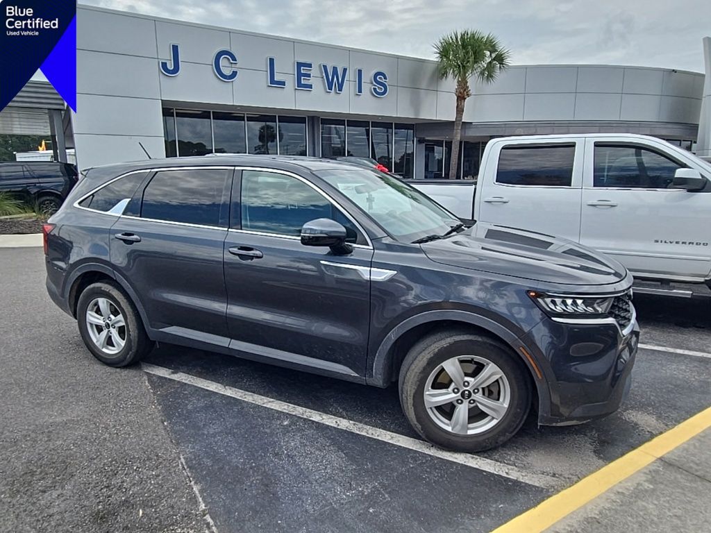 Gravity Gray 2021 Kia Sorento SUV / Crossover Front-Wheel Drive 8-Speed Automatic
