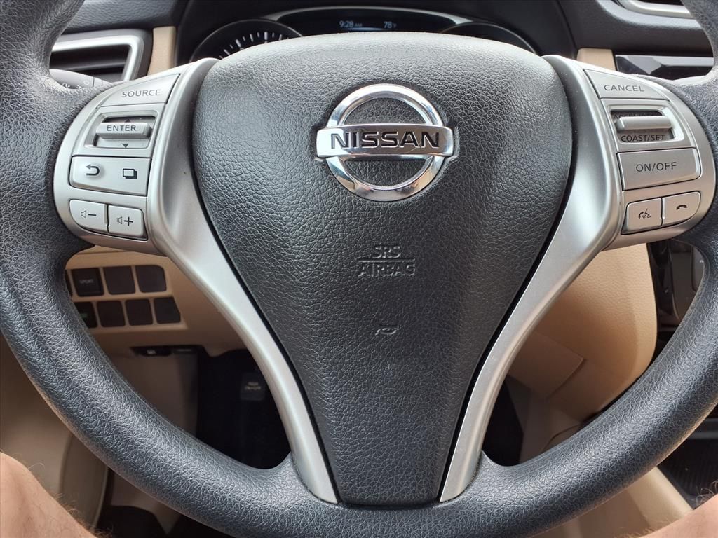 2016 Nissan Rogue SV Red at DeMontrond Gulf Freeway