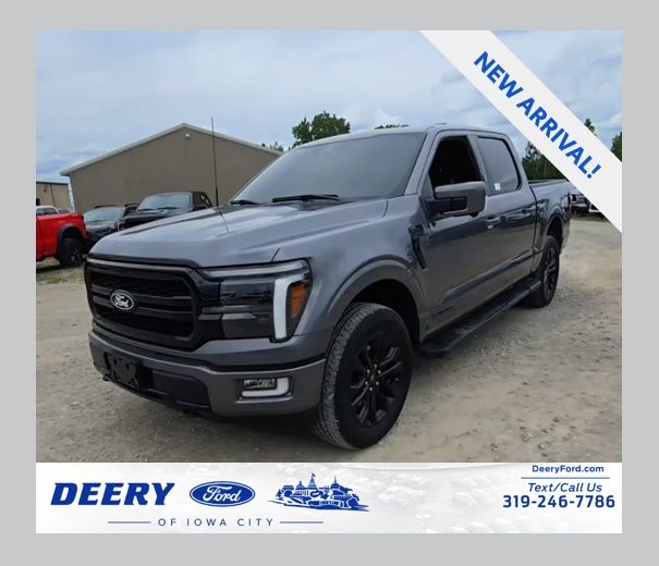 Carbonized Gray Metallic 2024 Ford F-150 Pickup Truck Four-Wheel Drive Automatic