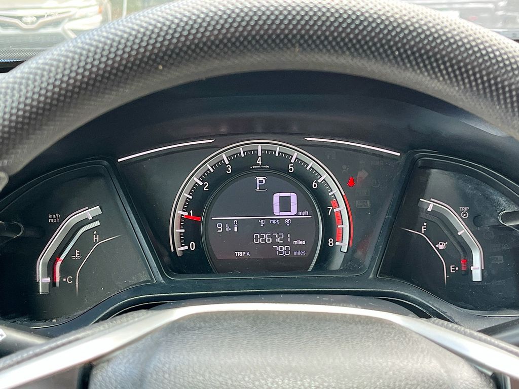 2018 Honda Civic LX Blue at DeMontrond Automotive Group