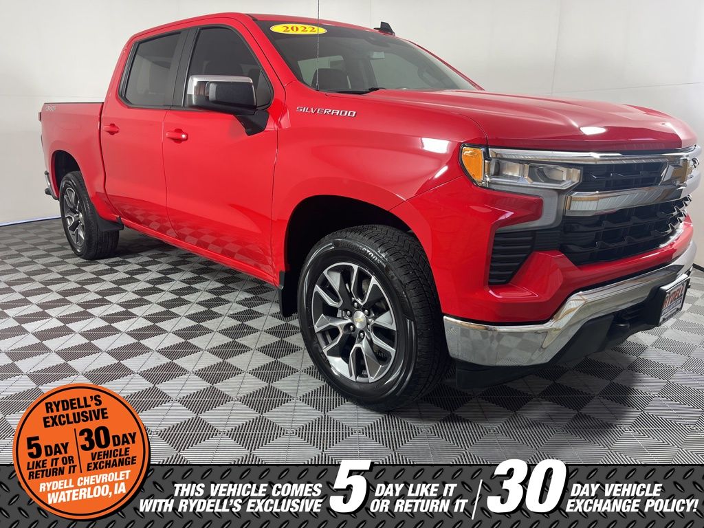 2022 Chevrolet Silverado 1500 LT Crew Cab 4WD