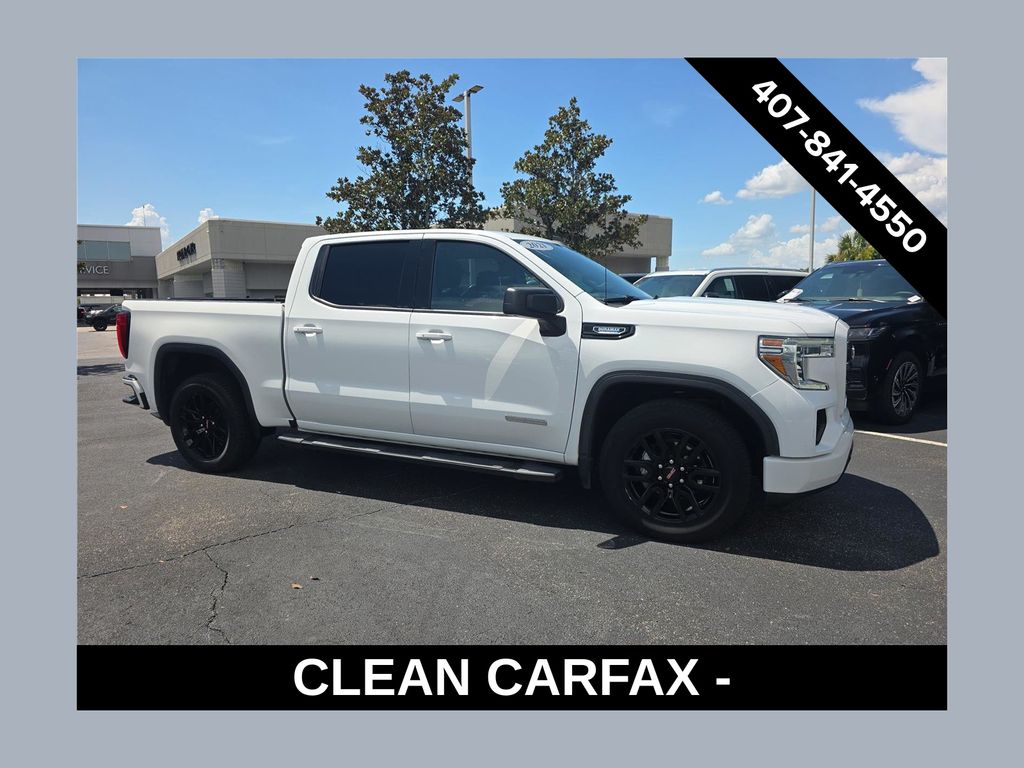 Summit White 2021 GMC Sierra 1500 Pickup Truck 4X2 Automatic