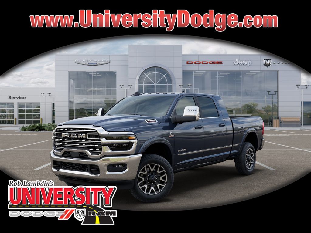 Forged Blue Metallic 2025 RAM 2500 Pickup Truck Four-Wheel Drive 8-Speed Automatic