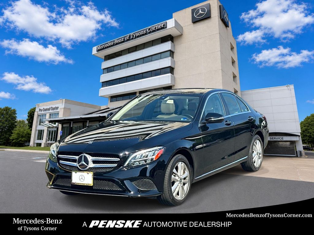 Black 2019 Mercedes-Benz C-Class Sedan All-Wheel Drive 9-Speed Automatic