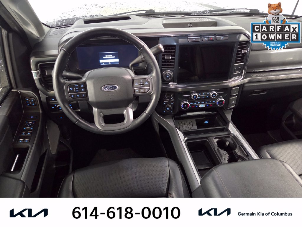 Used 2024 Blue Ford Lariat image 16