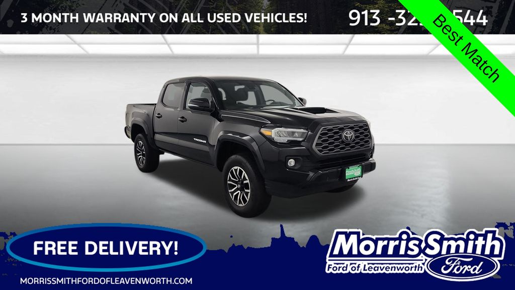 Black 2023 Toyota Tacoma Pickup Truck Four-Wheel Drive 6-Speed Automatic