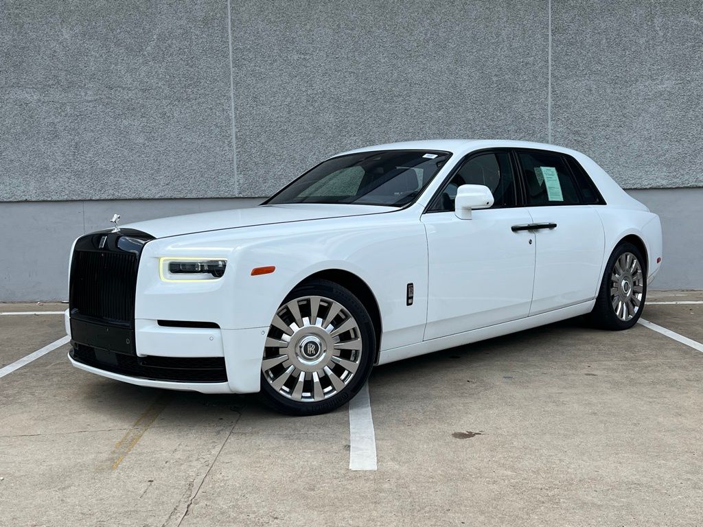 Arctic White 2018 Rolls-Royce Phantom RWD Sedan Rear-Wheel Drive 8-Speed Automatic